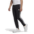 Pantaloni neri da uomo adidas Essentials French Terry Tapered Cuff 3-Stripes, Abbigliamento Sport, SKU a723000063, Immagine 0